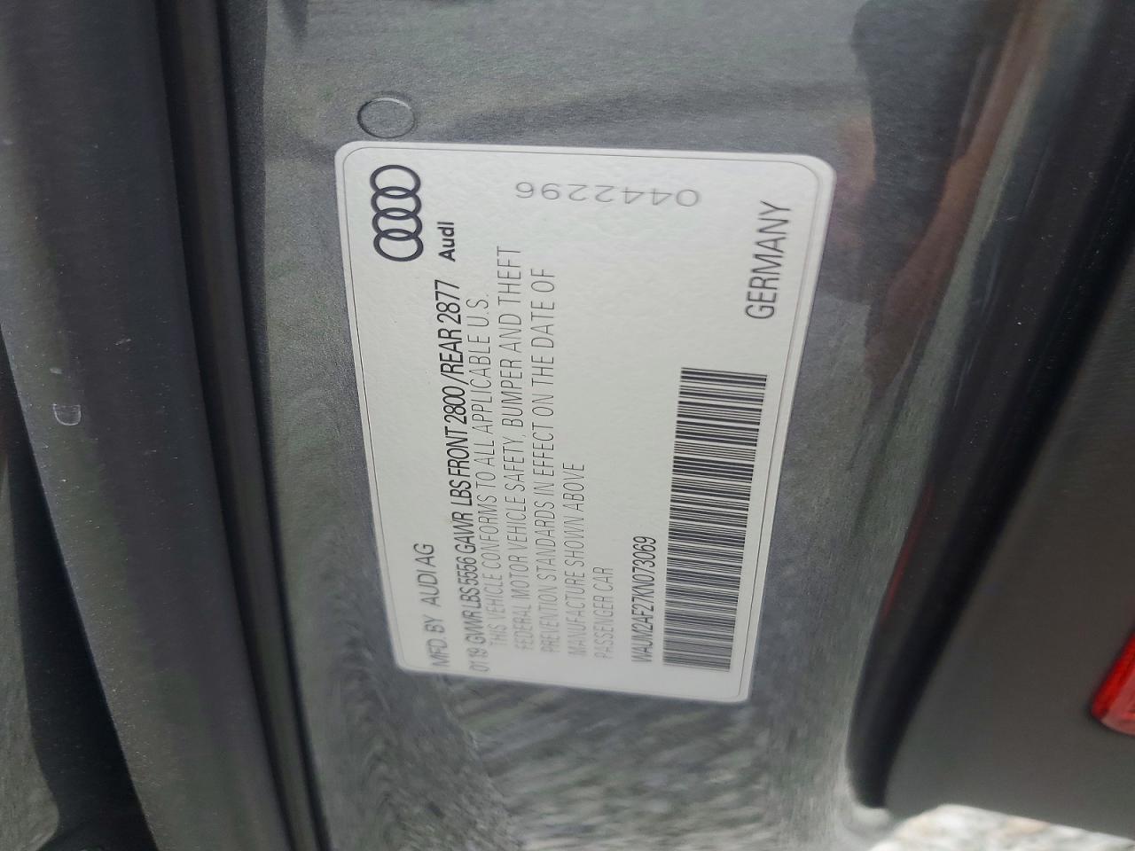 2019 Audi A6 Prestige - zdjęcie 12
