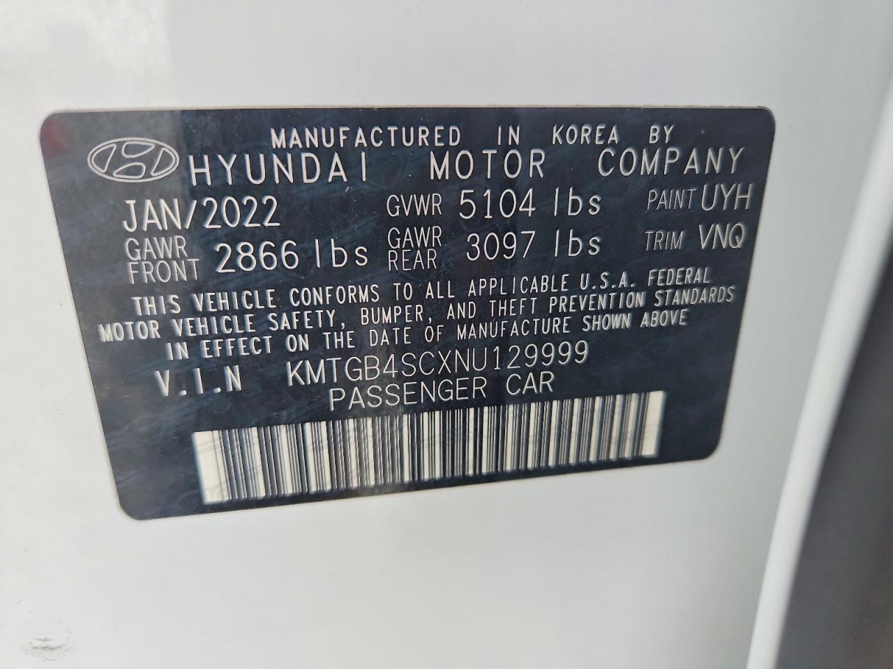 2022 Genesis G80 2.5T - zdjęcie 13