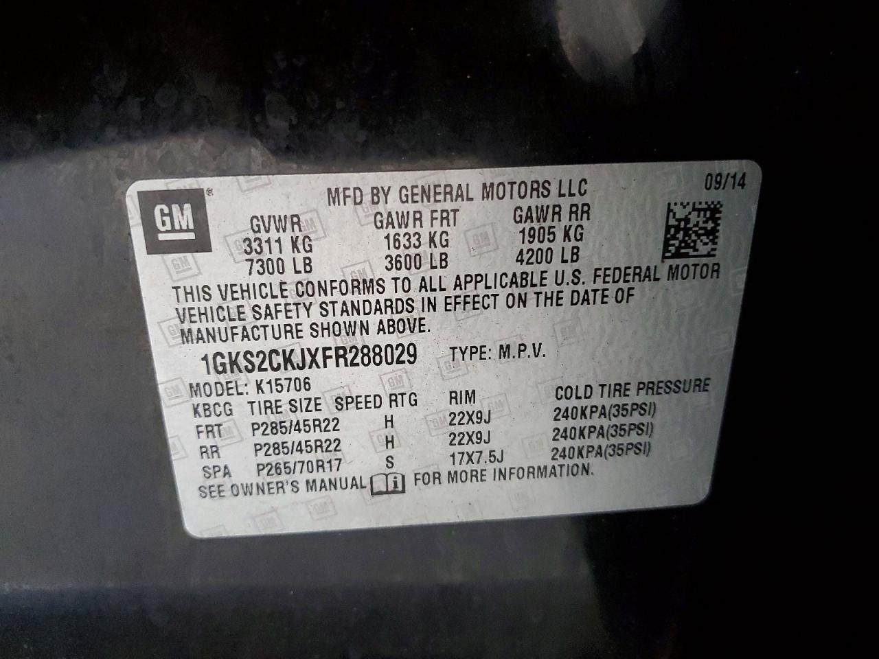 2015 GMC Yukon Denali - zdjęcie 13