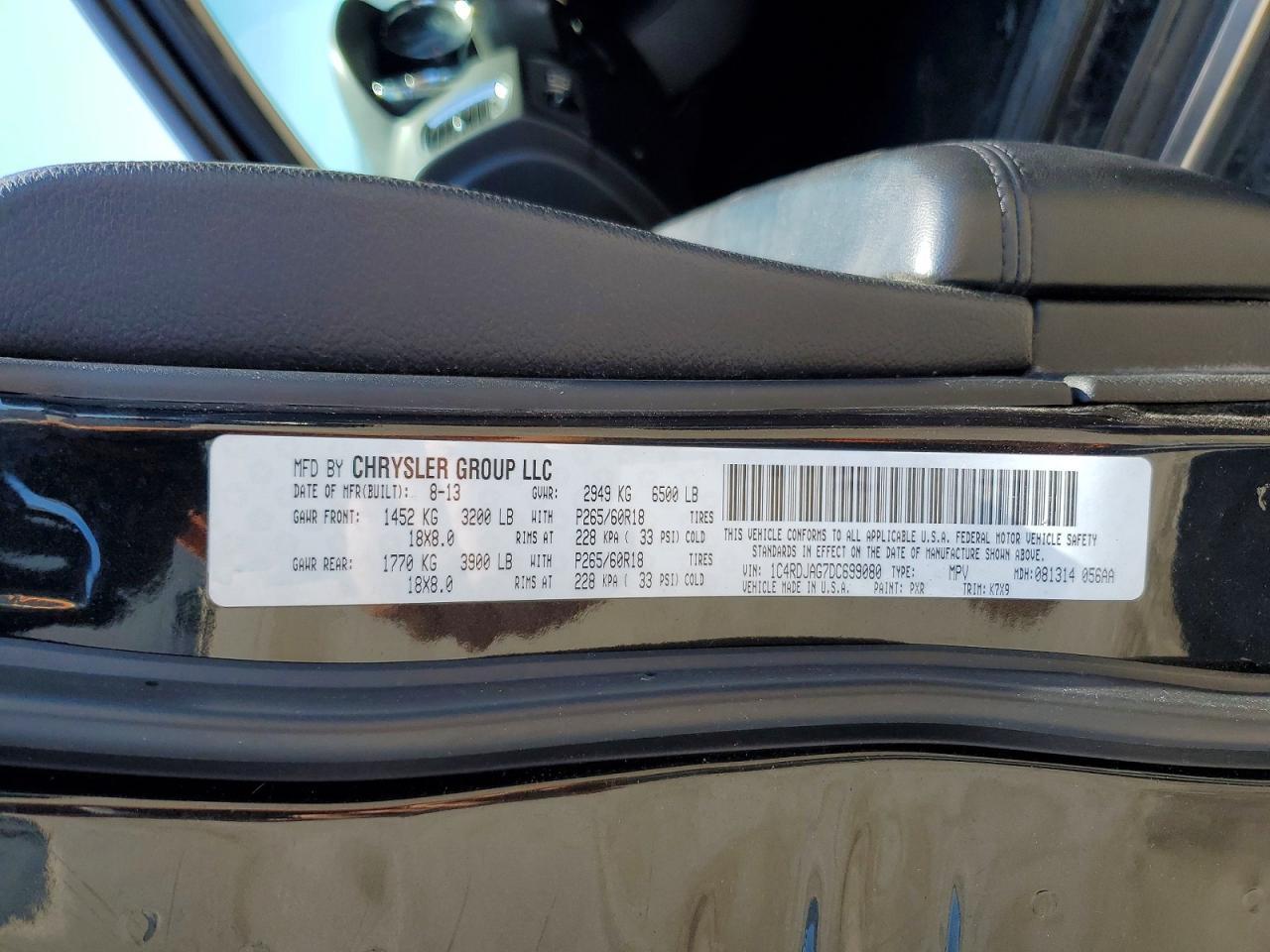 2013 Dodge Durango Sxt - zdjęcie 13