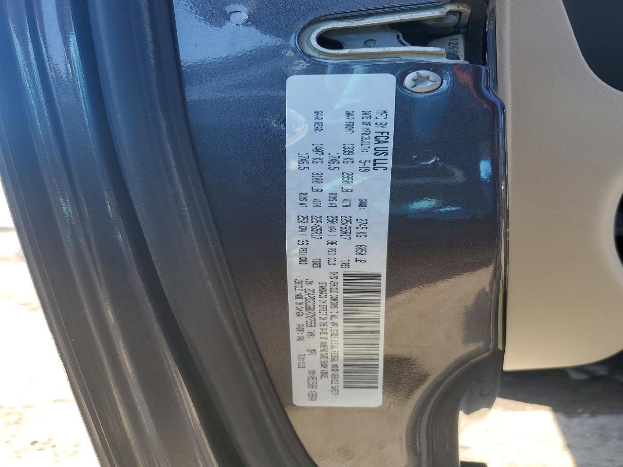 2019 Dodge Grand Caravan Sxt - zdjęcie 13