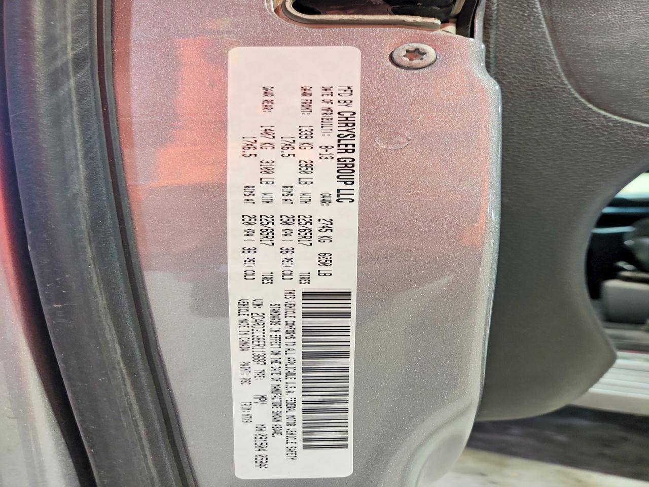 2014 Dodge Grand Caravan Sxt - zdjęcie 13