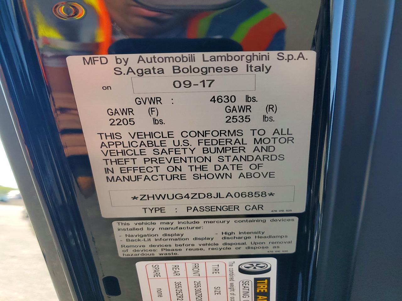 2018 Lamborghini Aventador S - zdjęcie 13