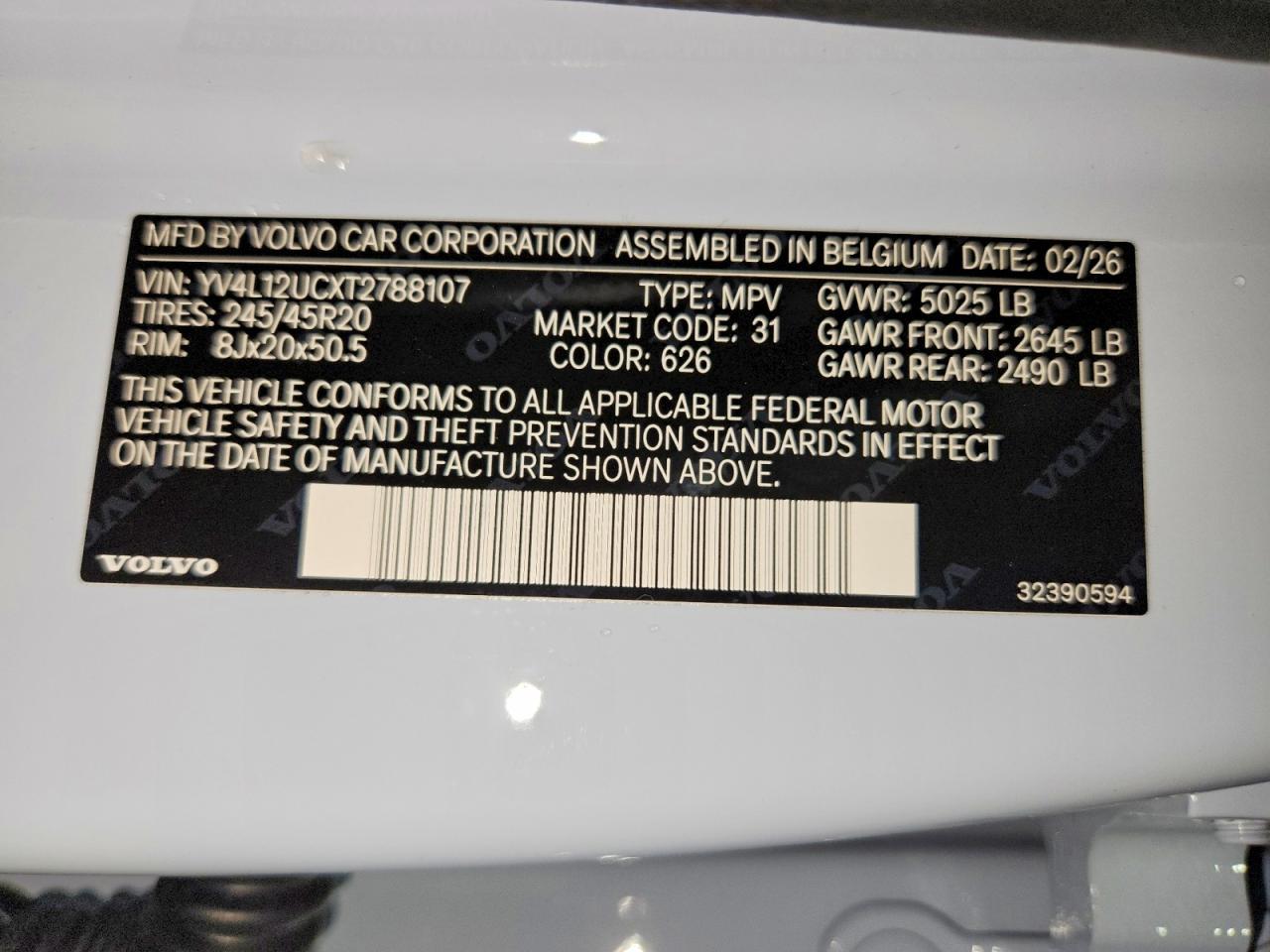 2026 Volvo Xc40 Plus - zdjęcie 13