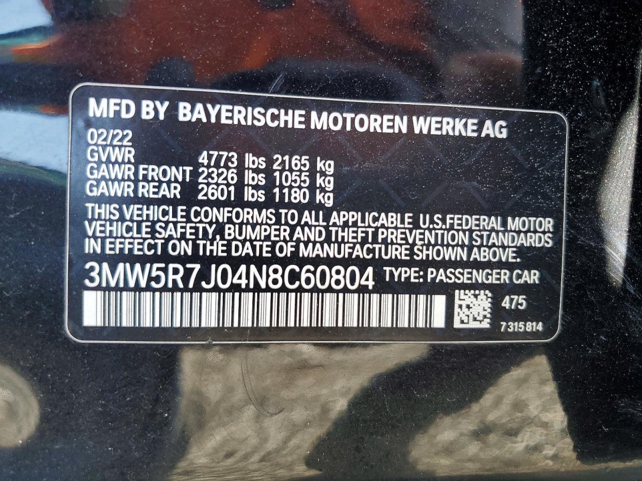 2022 BMW Seria 3 330i - zdjęcie 12
