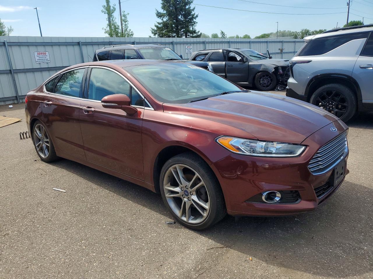 2016 Ford Fusion Titanium - zdjęcie 4