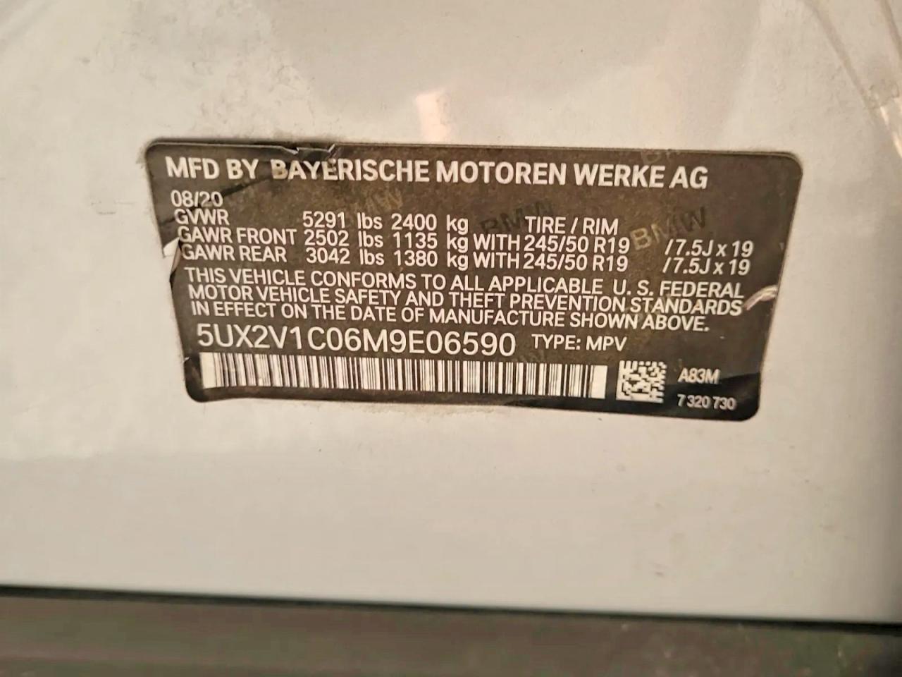 2021 BMW X4 xDrive30I - zdjęcie 10