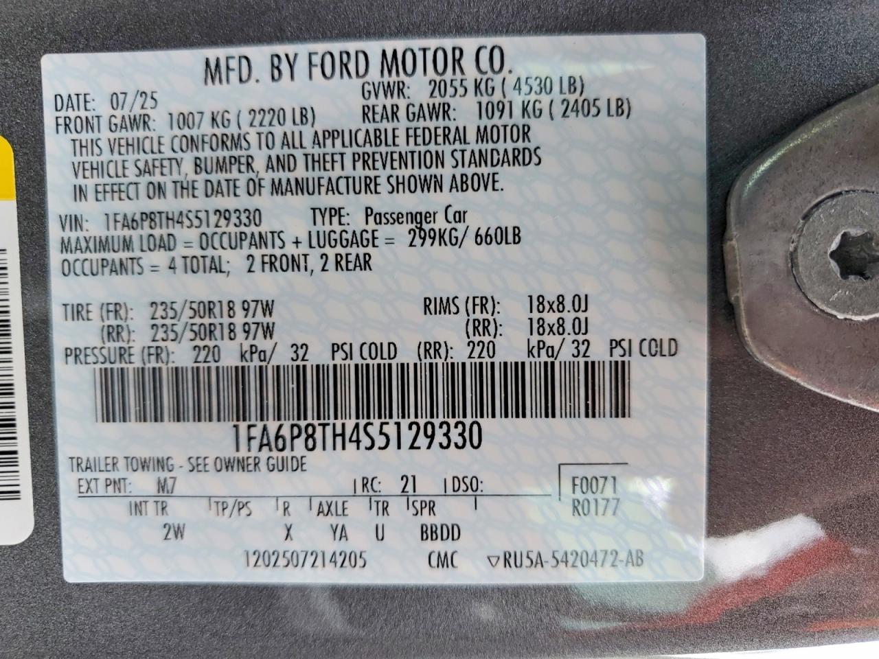 2025 Ford Mustang - zdjęcie 12