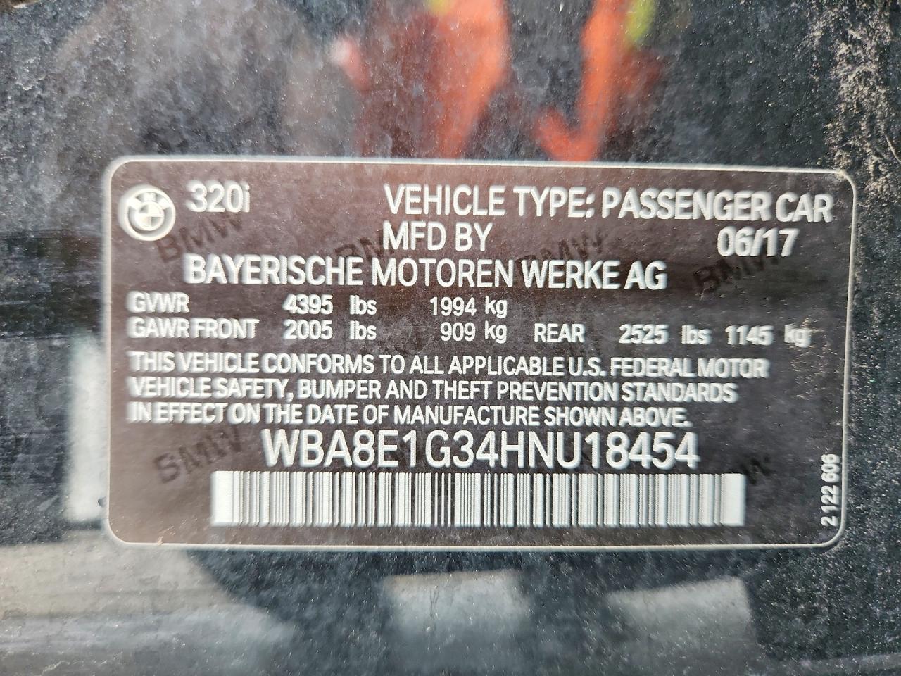 2017 BMW 320 I - zdjęcie 12