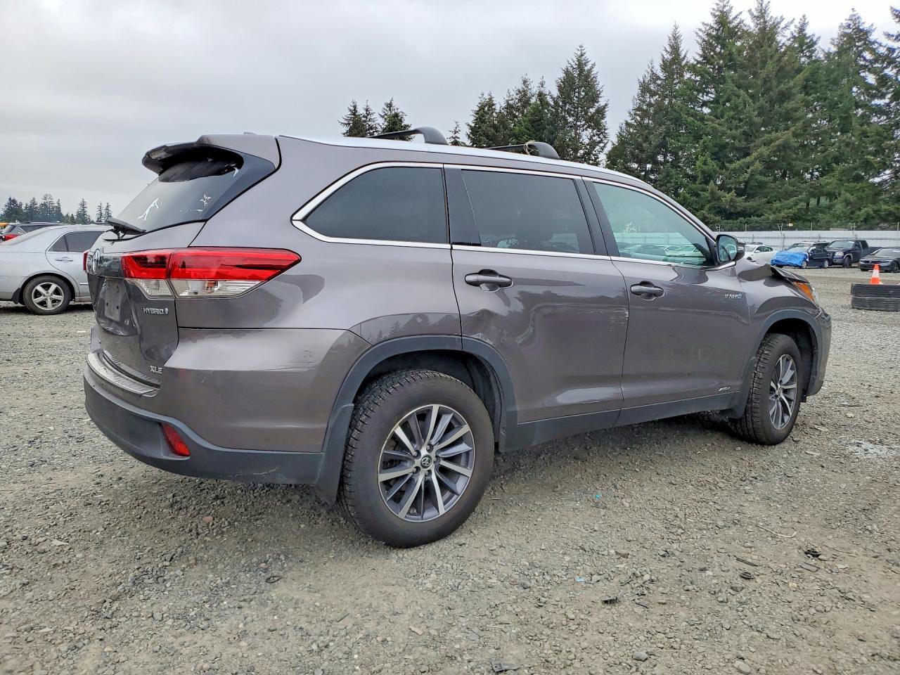 2019 Toyota Highlander Hybrid Xle - zdjęcie 3