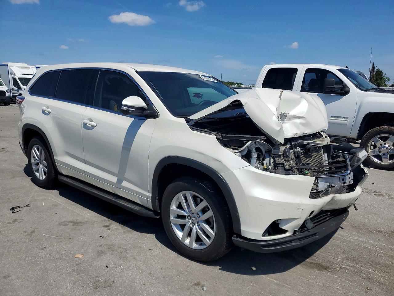 2014 Toyota Highlander Le - zdjęcie 4