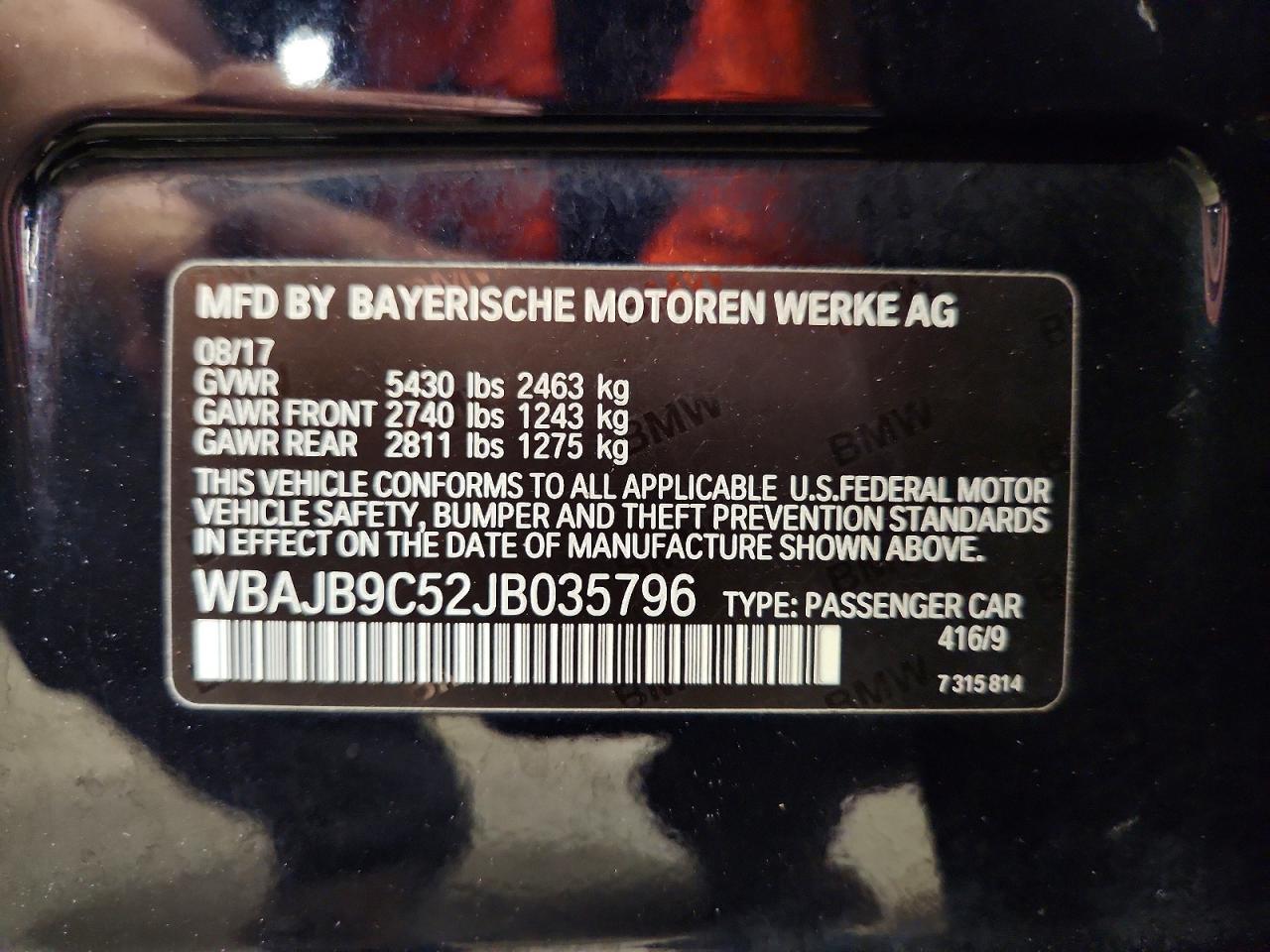 2018 BMW M550I - zdjęcie 12
