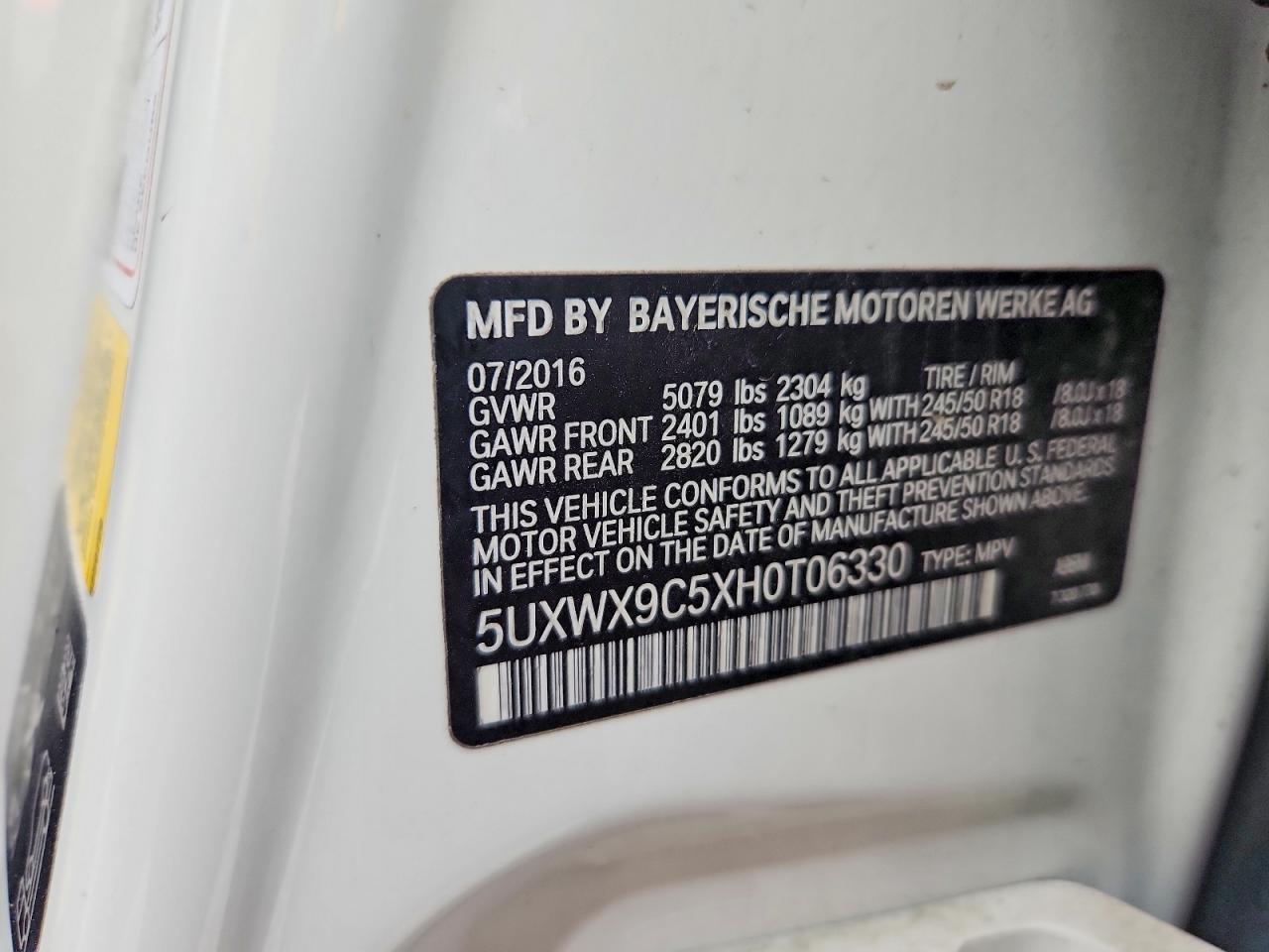 2017 BMW X3 xDrive28I - zdjęcie 13