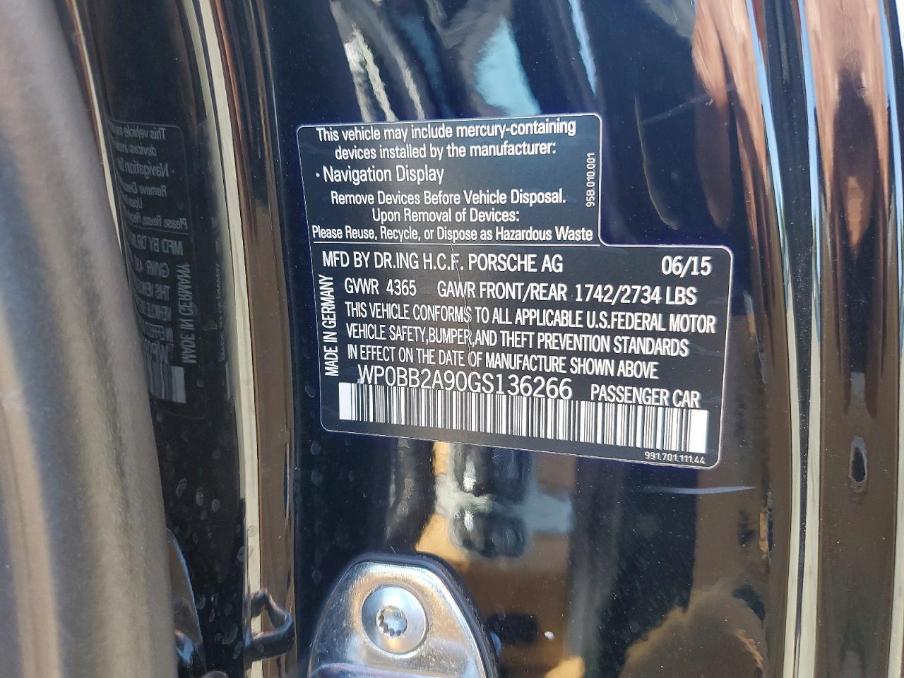 2016 Porsche 911 Targa S - zdjęcie 13