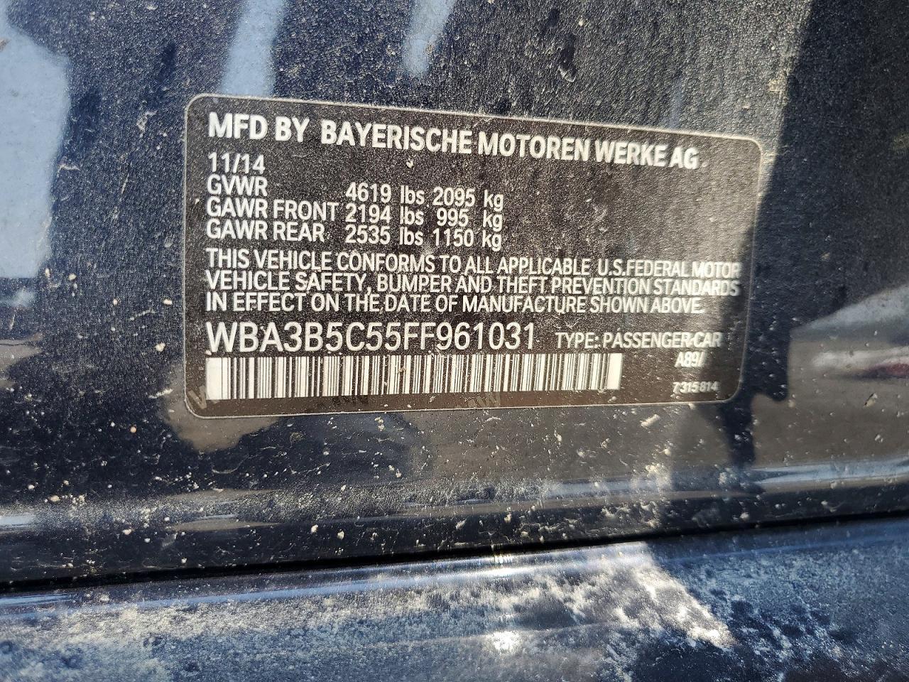 2015 BMW 328 Xi Sulev - zdjęcie 12