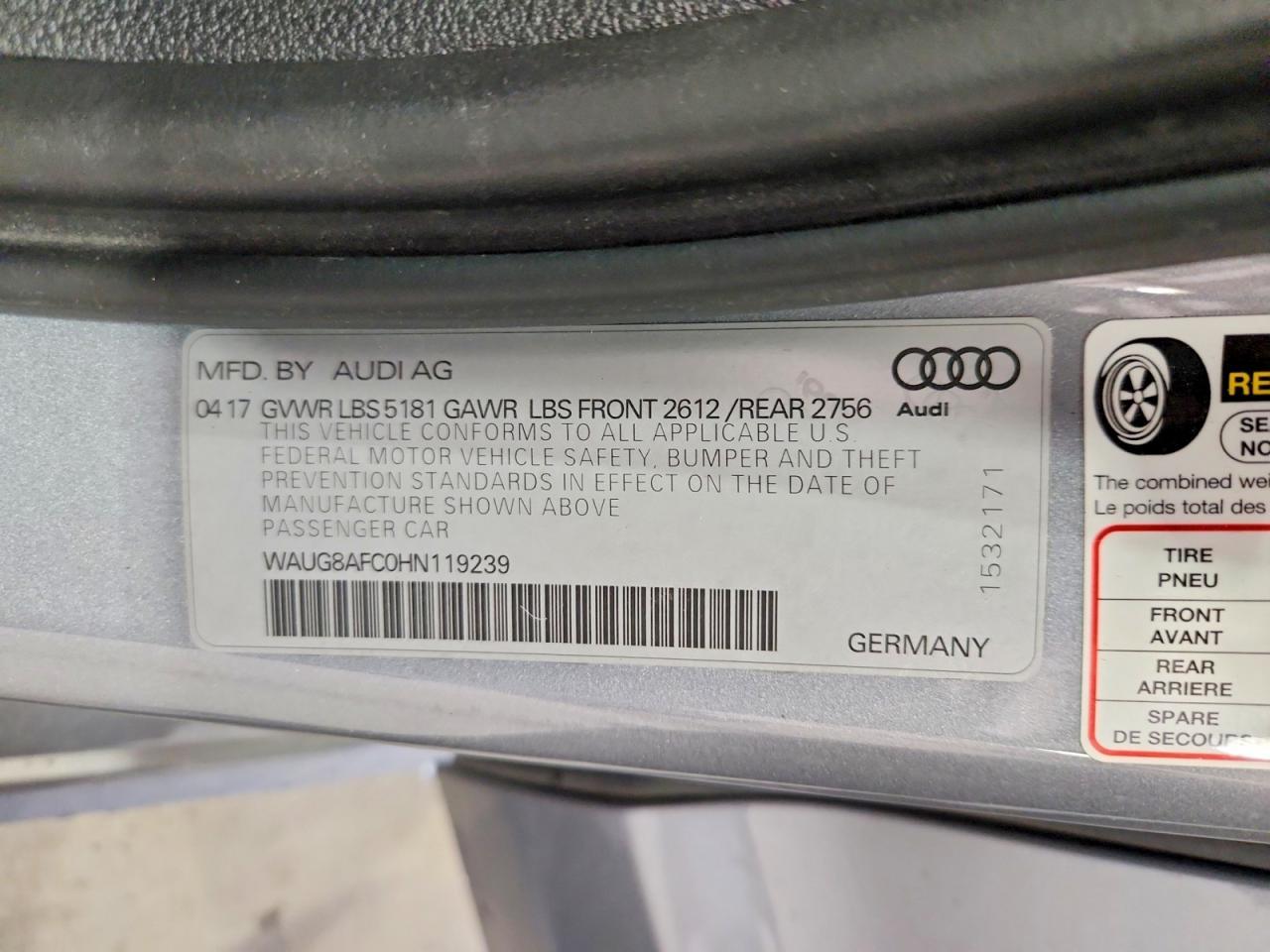 2017 Audi A6 Premium Plus - zdjęcie 13