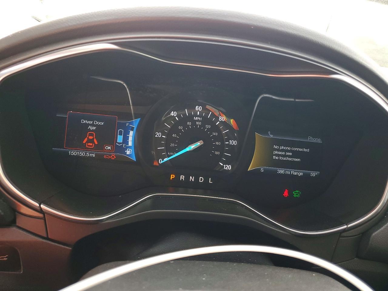 2016 Ford Fusion Titanium Phev - zdjęcie 9
