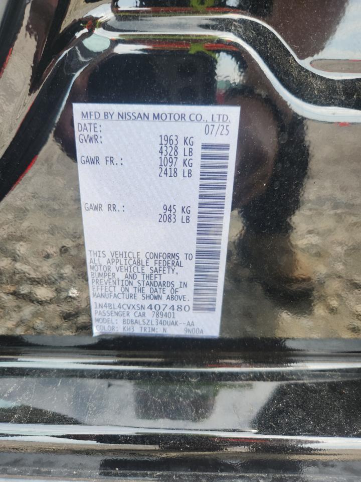 2025 Nissan Altima Sr - zdjęcie 12