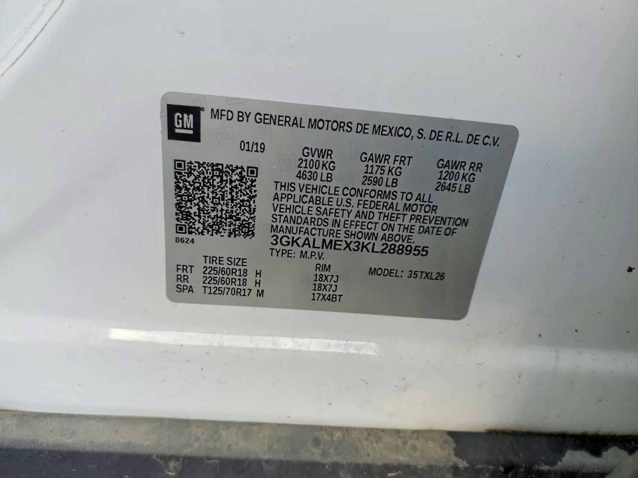 2019 GMC Terrain Sle - zdjęcie 12