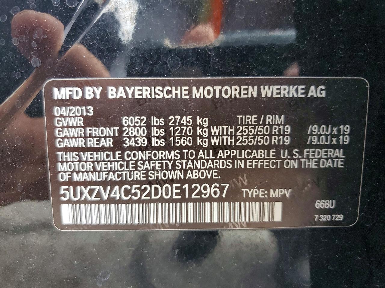 2013 BMW X5 xDrive35I - zdjęcie 13