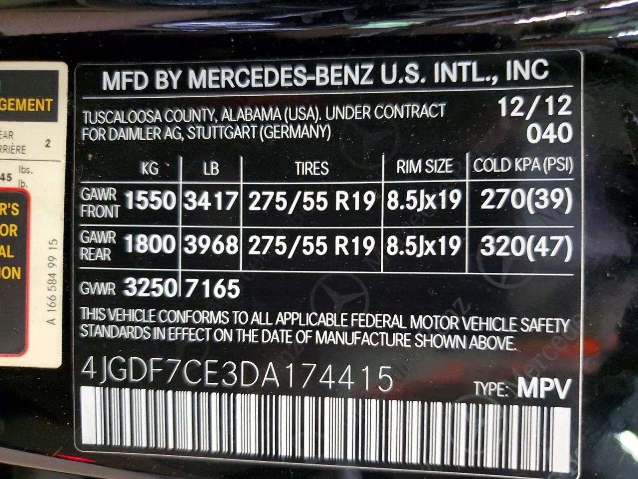 2013 Mercedes-Benz Gl 450 4Matic - zdjęcie 13