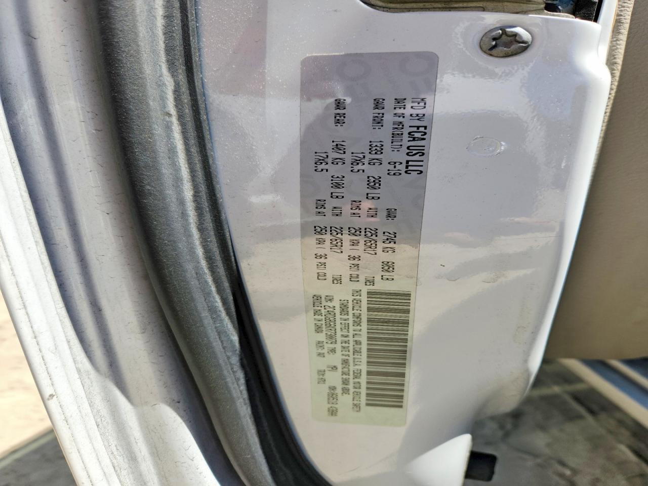 2019 Dodge Grand Caravan Se - zdjęcie 13