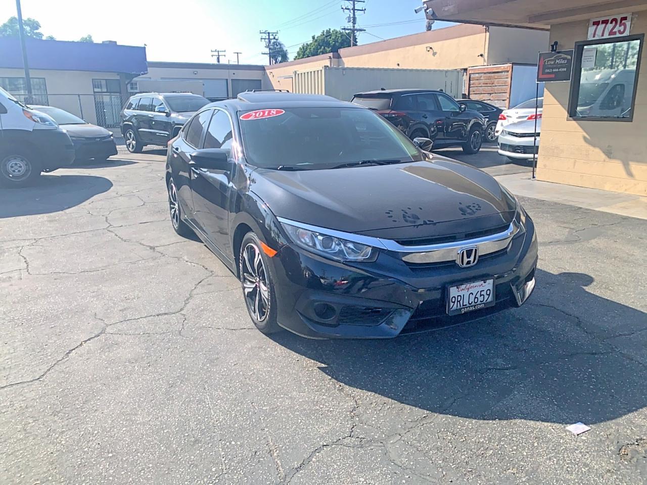 2018 Honda Civic Ex - zdjęcie główne