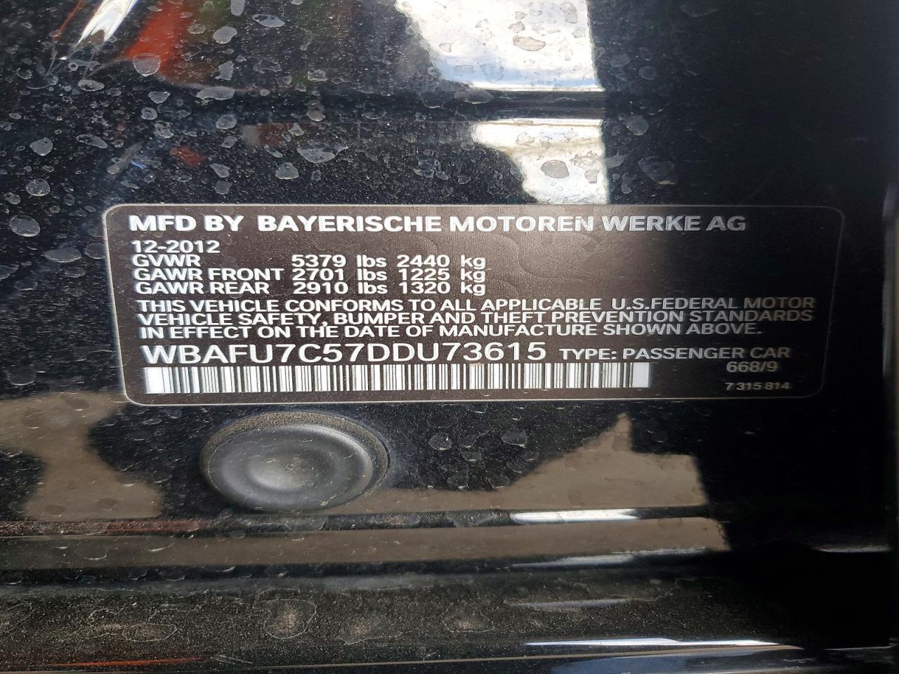 2013 BMW 535 Xi - zdjęcie 13