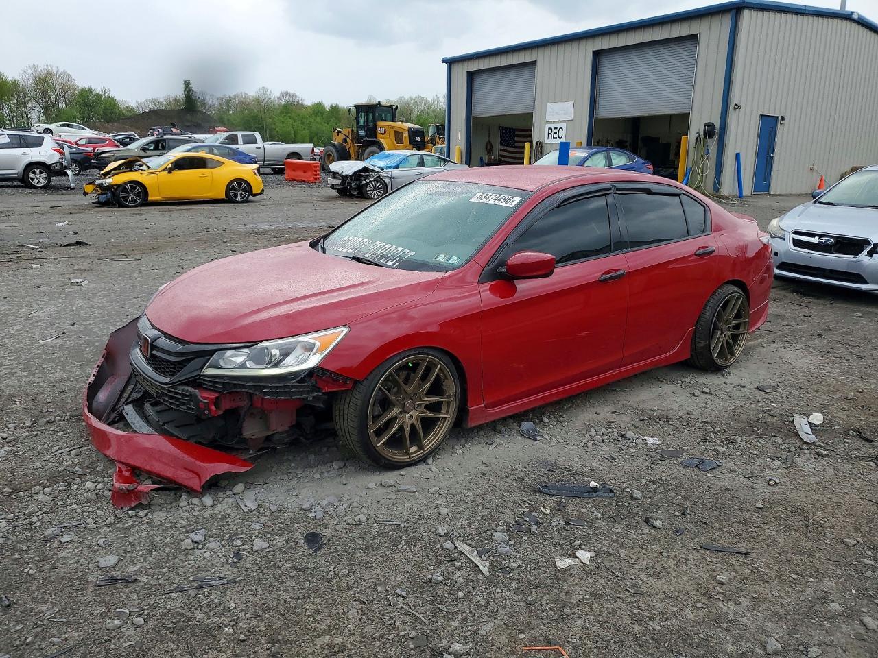 2016 Honda Accord Sport - zdjęcie główne