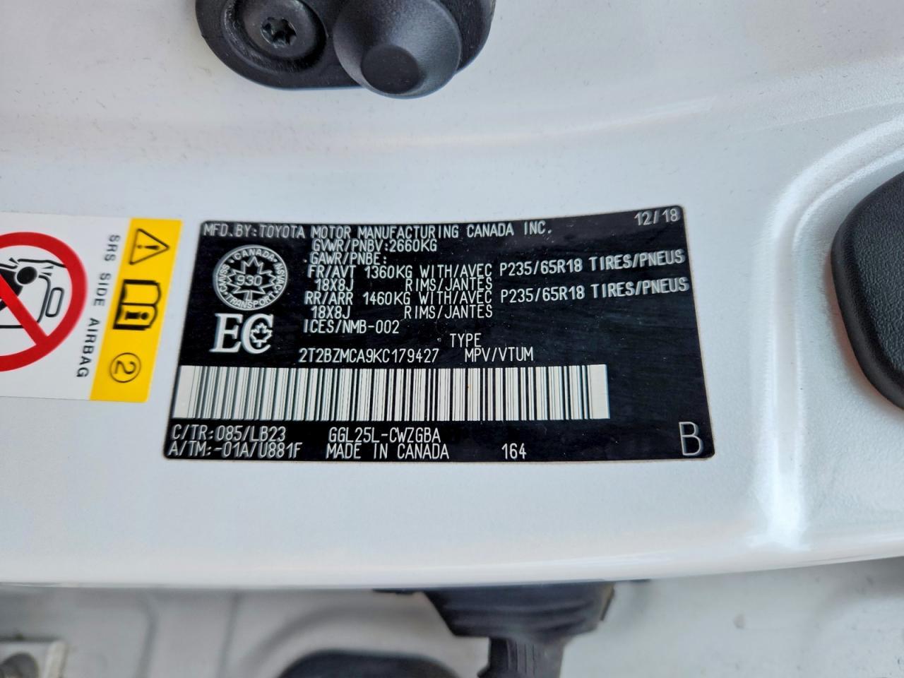 2019 Lexus Rx 350 Base - zdjęcie 14