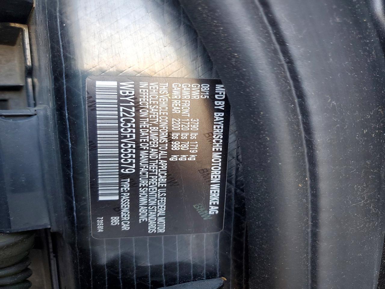 2015 BMW I3 Bev - zdjęcie 12