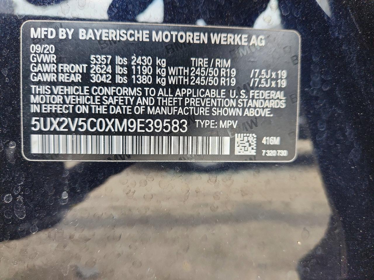 2021 BMW X4 xDrivem40I - zdjęcie 13