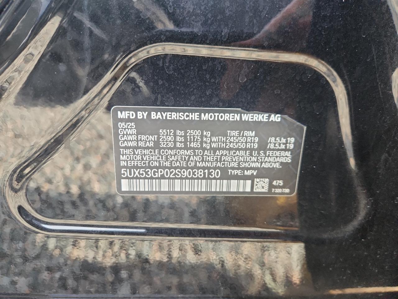 2025 B M W X Series X3 4D Suv 30 xDrive Msport - zdjęcie 13