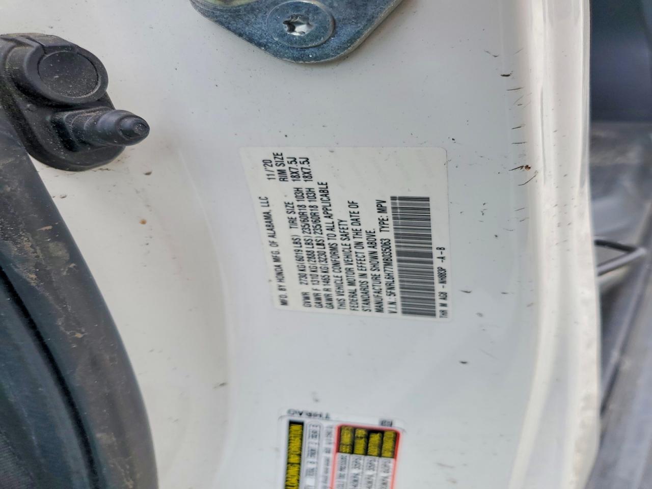 2021 Honda Odyssey Exl - zdjęcie 14