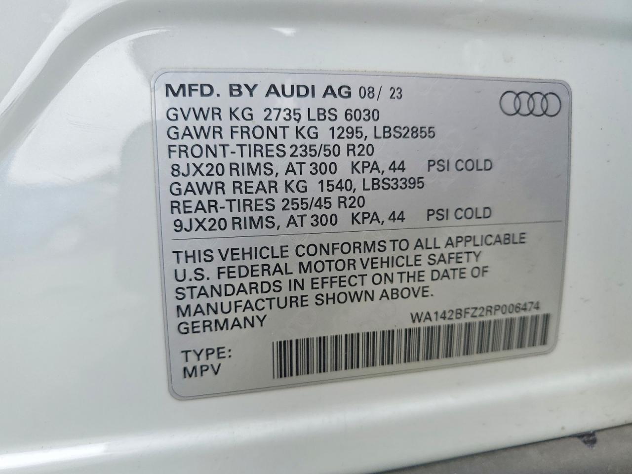 2024 Audi Q4 E-Tron Sportback Prestige - zdjęcie 13