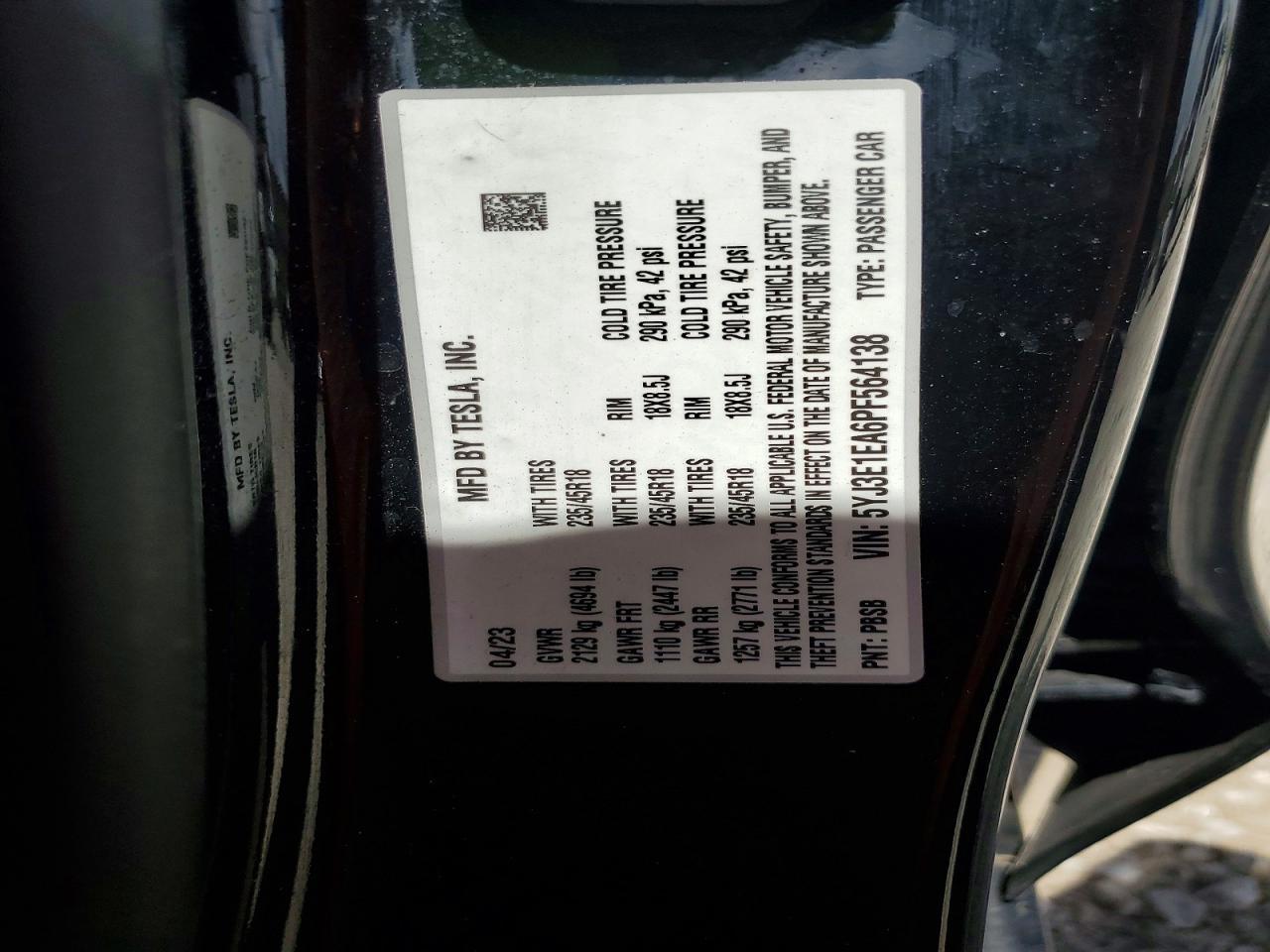 2023 Tesla Model 3 - zdjęcie 12