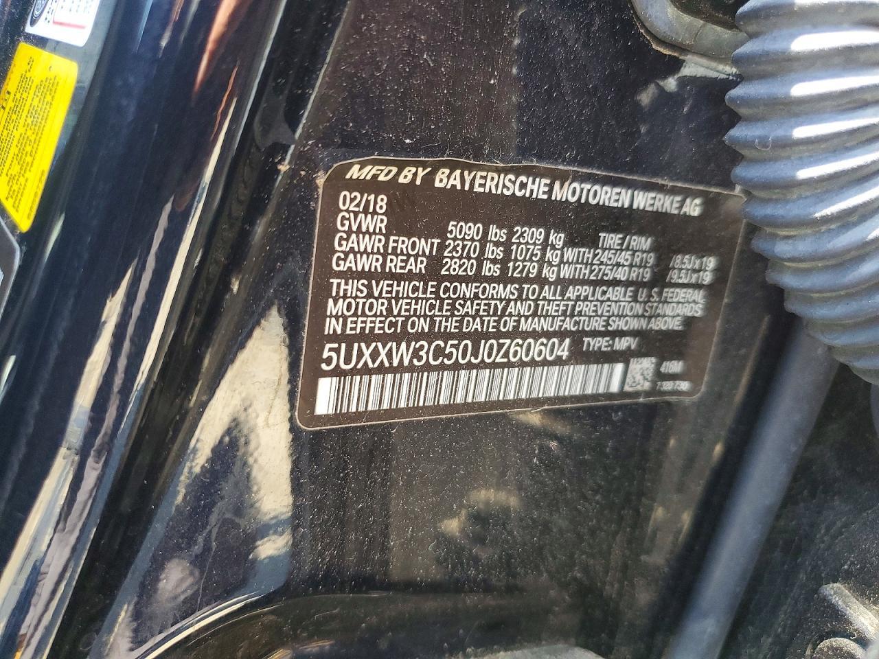 2018 BMW X4 xDrive28I - zdjęcie 13
