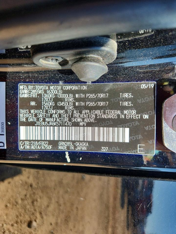 2019 Toyota 4Runner Sr5 - zdjęcie 13