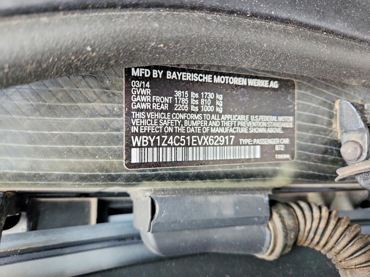 2014 BMW I3 Rex - zdjęcie 12