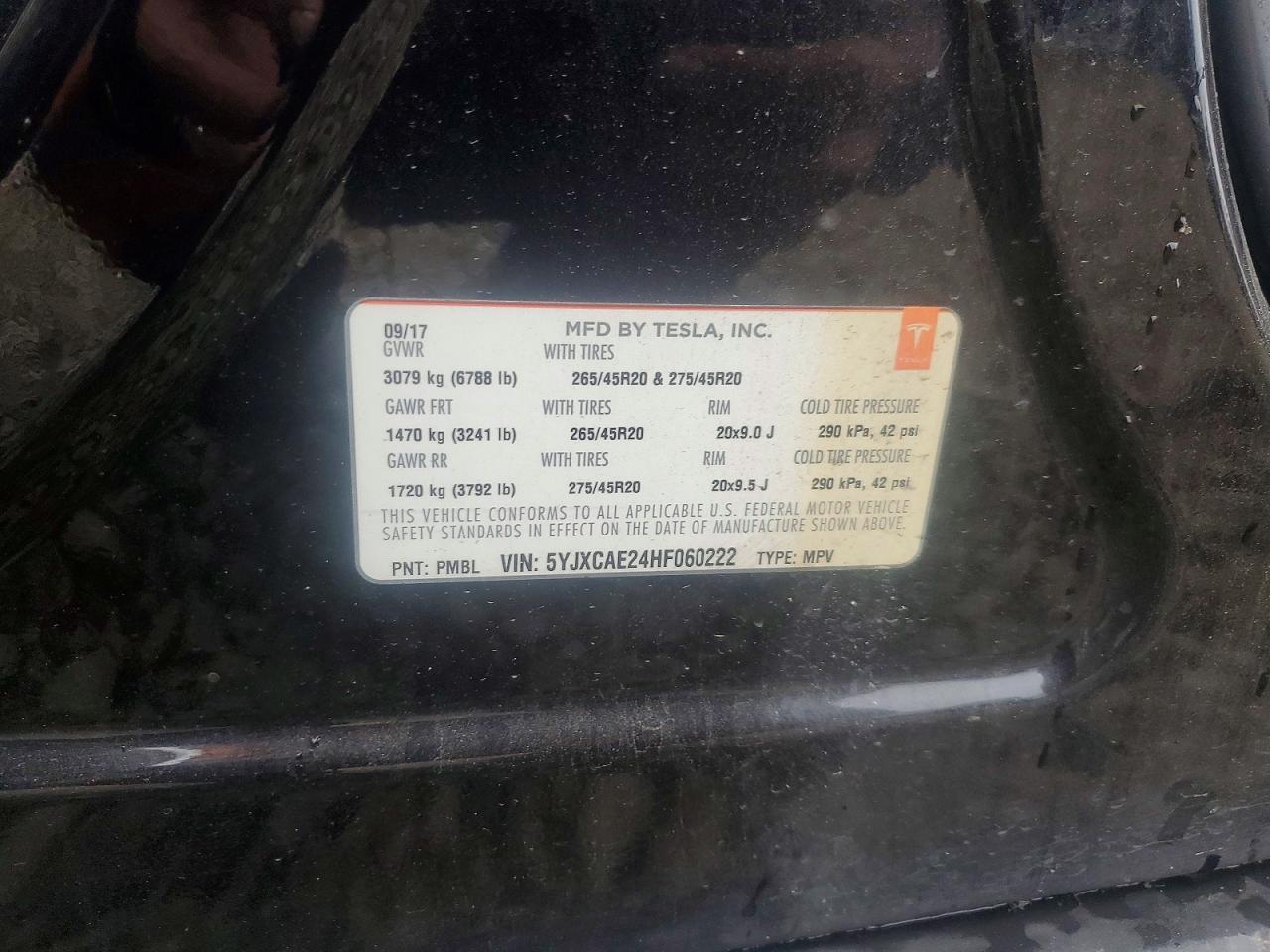 2017 Tesla Model X - zdjęcie 13