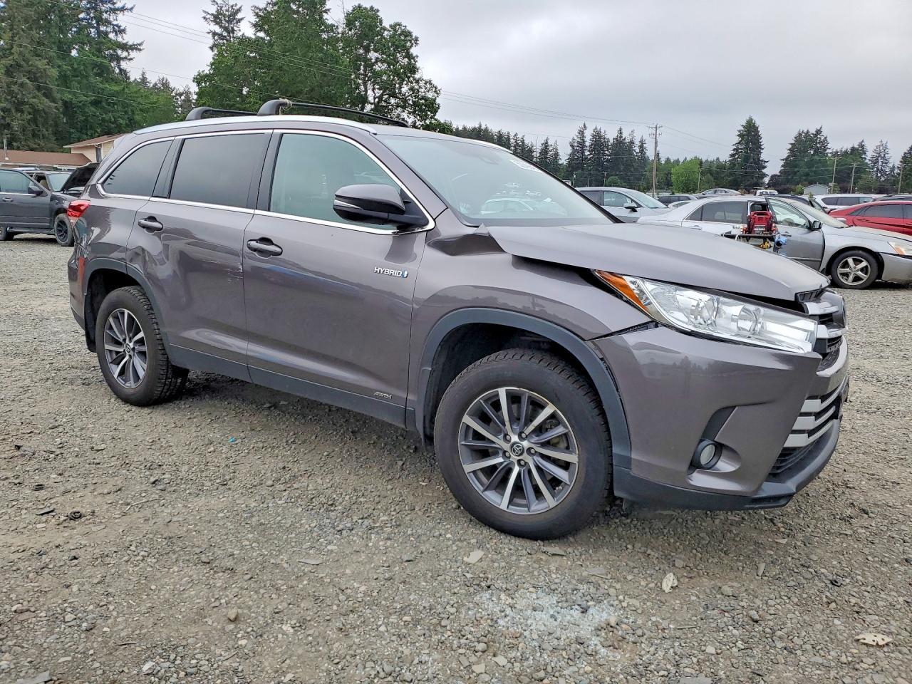 2019 Toyota Highlander Hybrid Xle - zdjęcie 4
