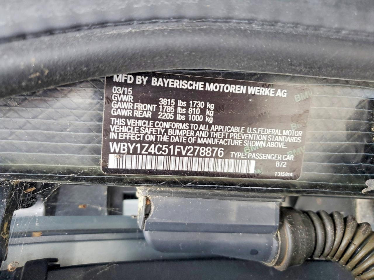 2015 BMW I3 Rex - zdjęcie 13