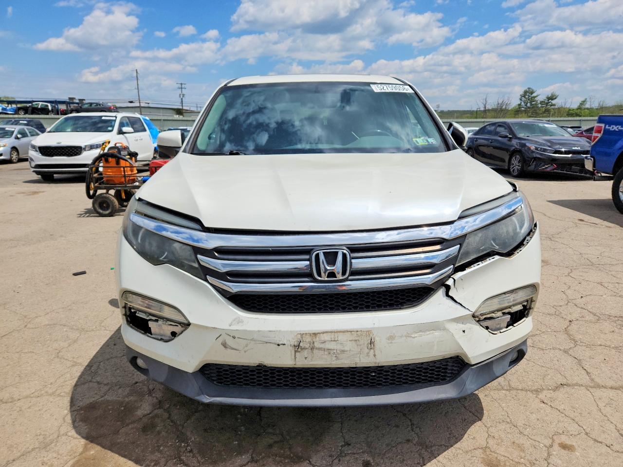 2017 Honda Pilot Exl - zdjęcie 5