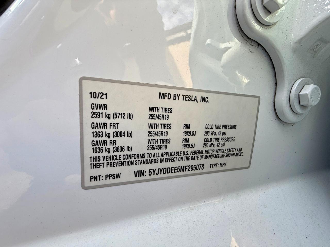 2021 Tesla Model Y - zdjęcie 10