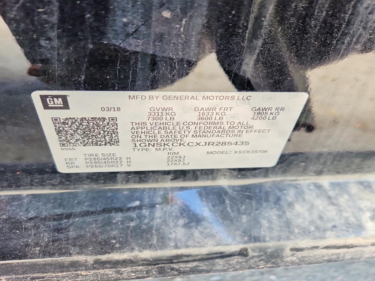 2018 Chevrolet Tahoe K1500 Premier - zdjęcie 13