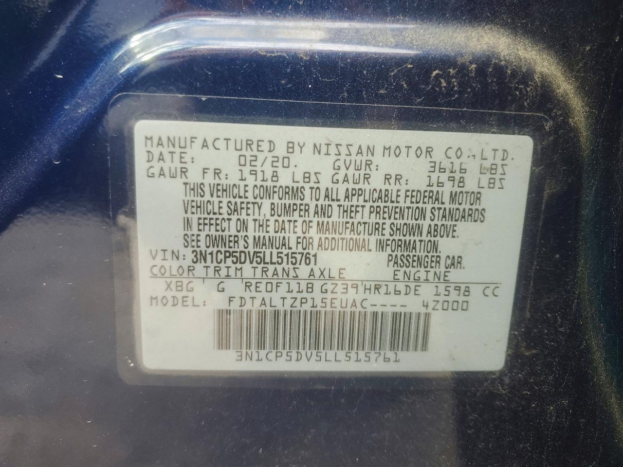 2020 Nissan Kicks Sr - zdjęcie 13