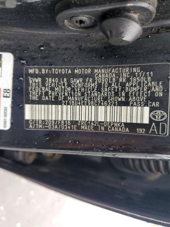 2014 Toyota Corolla L - zdjęcie 12