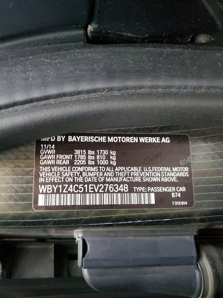 2014 BMW I3 Rex - zdjęcie 12
