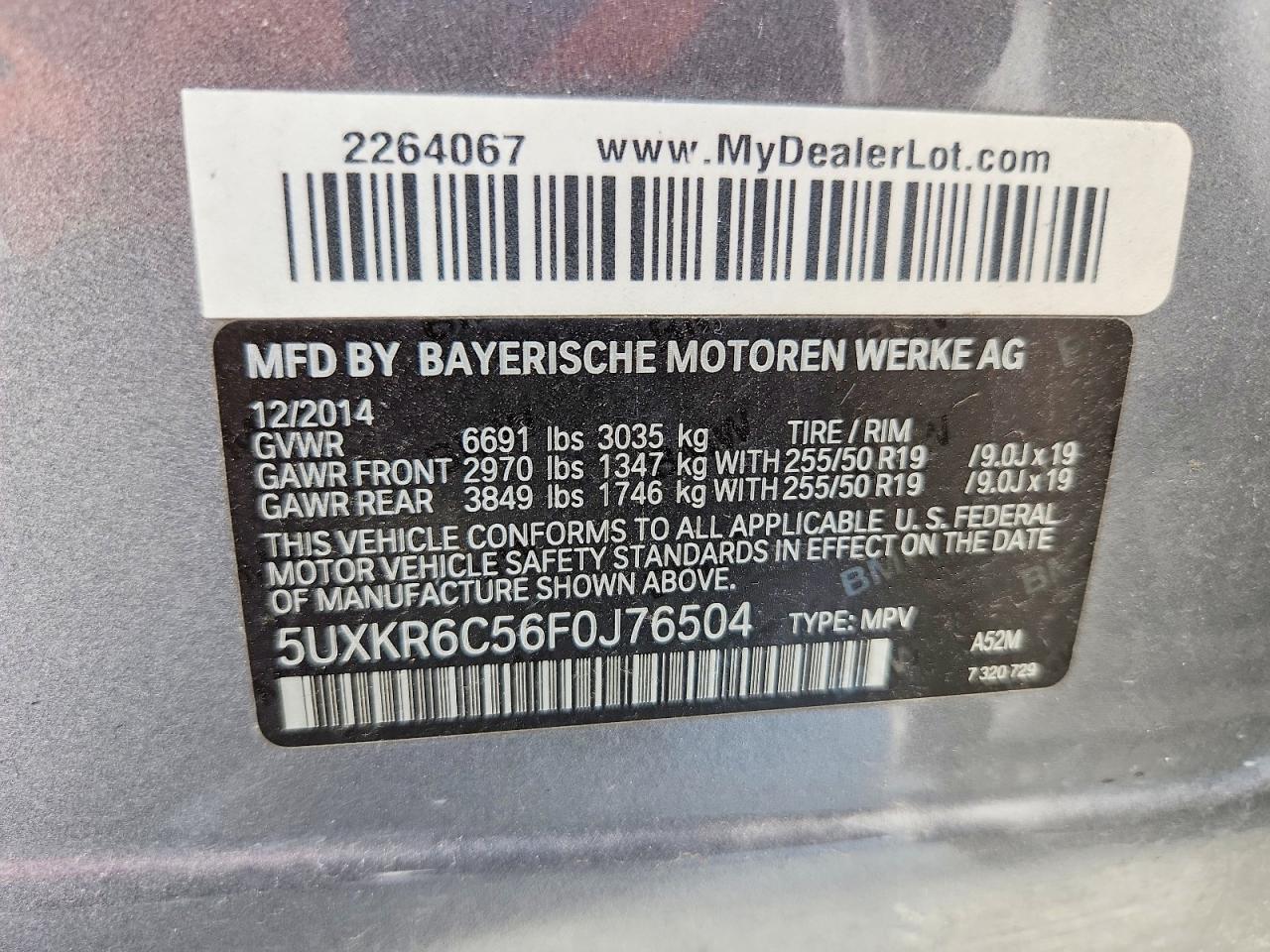 2015 BMW X5 xDrive50I - zdjęcie 13