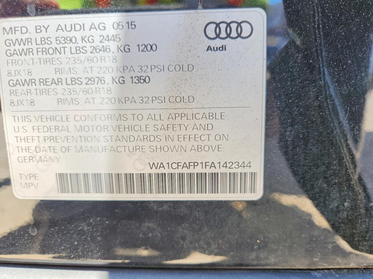 2015 Audi Q5 Premium - zdjęcie 12